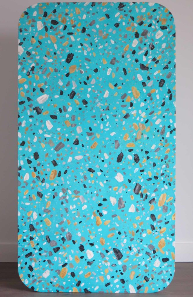 Faux Terrazzo peint