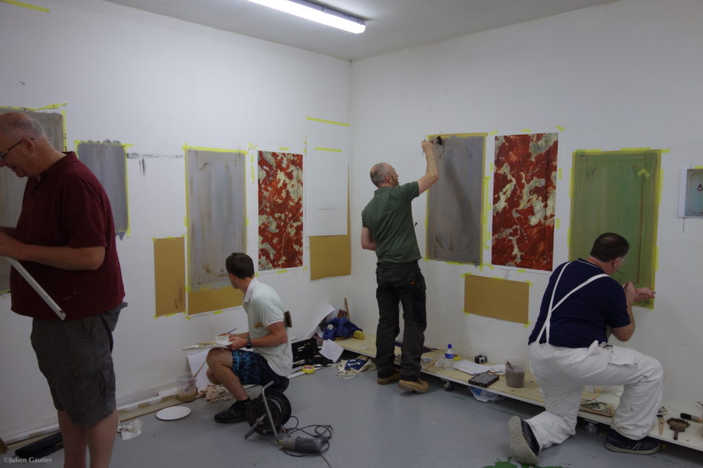 Decorative painting course in UK