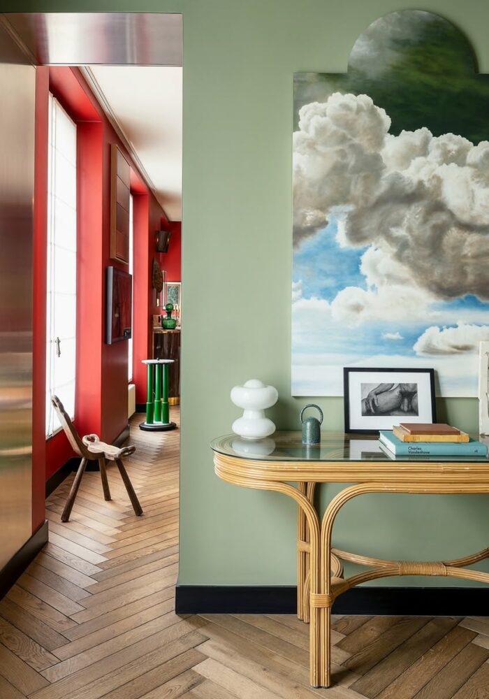 Ciel peint pour l'architecte d'intérieur Hugo Toro
