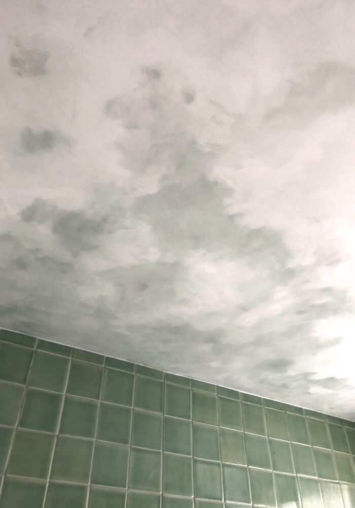 Ciel peint contemporain