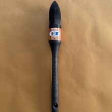 Brosse à réchampir, fibres synthétiques, numéro 8 Brosse-a-rechampir-fibres-synthetiques noires-numero-8