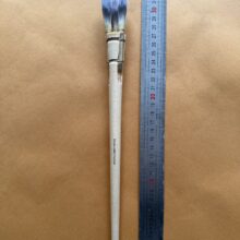 Pinceau-trois-meches-bout-pointu-numero-1-fibres-synthetiques-mesure